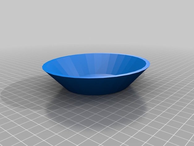 simple large bowl kitchen & dining 3D print model - Mito3D