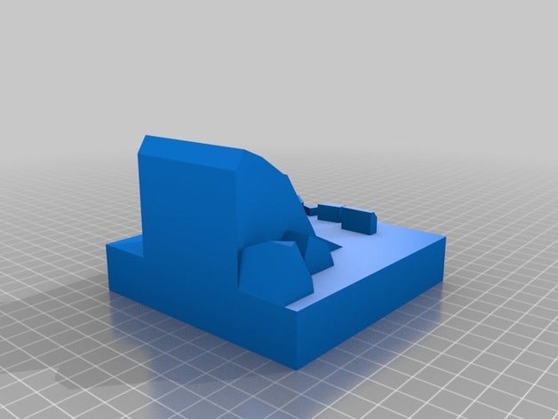 socle marteau L'impression 3d 3D print model - Mito3D