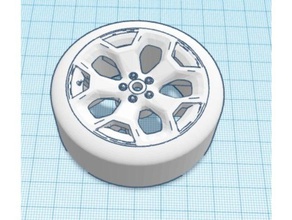 tamiya drift wheels 1 10 3d printing rc rims traxxas tyres 3d print model - Mito3D
