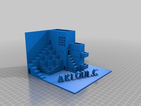 akloul binalar ve yapılar 3d print model - Mito3D