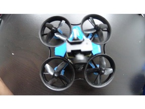 tiny whoop x brace very light r c vehicles blade inductrix tinywhoop 3d print model - Mito3D