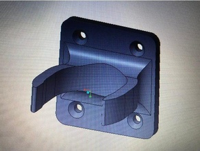 halterung staubsaugerrohr mk1 Werkzeug-Halterungen & - Boxen 3d print model - Mito3D