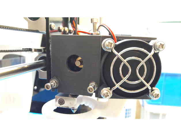 a8 alanında yem gözlem noktası 3d yazıcı aksesuarları anet modifiye freecad yarattı v016 hotend soğutma denetim tersine çevrilebilir 3D print model - Mito3D