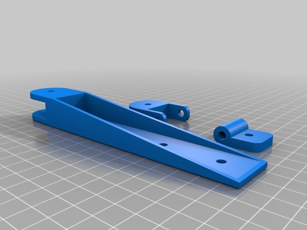 braccetto ip-cam ipcam arm tools 3D print model - Mito3D