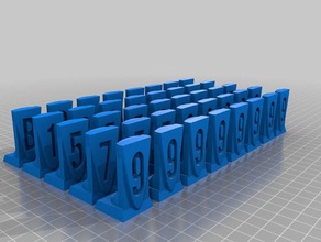 las piezas del juego clásico de stratego ranking europeo La impresión en 3d 3d print model - Mito3D