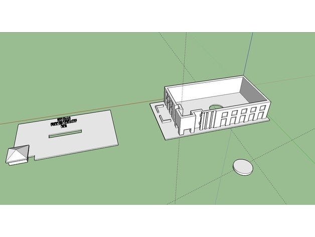 pelham public library Münze bank office Bibliothek piggy 3D print model - Mito3D