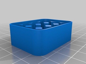 pile aaa cas de tampa les conteneurs personnalisé 3d print model - Mito3D
