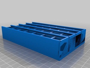 Pille-Kasten-Deckel Container 3d print model - Mito3D