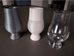 glencairn cam mutfak ve yemek viski bardağı 3d print model - Mito3D