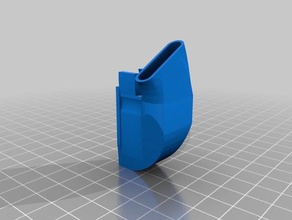 rostock max v2 narrow fan mount 3d printer parts 3d print model - Mito3D