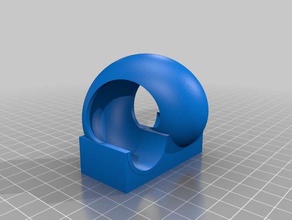 duplo hubelino compatível mármore executar o loop brinquedo & acessórios para jogos trem 3d print model - Mito3D