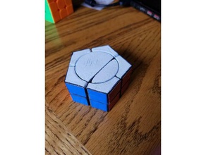 pentagono fetta di puzzle i twisty 3d print model - Mito3D