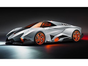 lamborghini egoista hd automotive auto italia super uruguay el mejor pais 3d print model - Mito3D