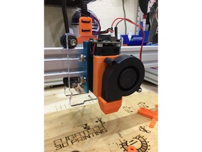 eleksmaker láser a3 pro de ayudar a ventilador partes elekslaser grabador 3d print model - Mito3D