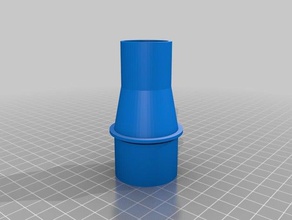 25mm leerrohr vacuumcleaner parti su misura 3d print model - Mito3D