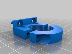my customized anet a8 v2 rear bed level sensor holder - 3d printer accessories 3d print model - Mito3D