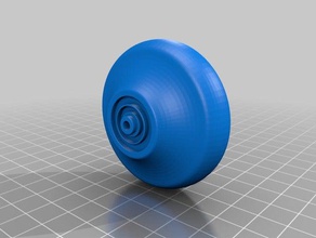 3d printed yoyo guts not recommended but ok toys & games flow toy return top skill throw 3d print model - Mito3D