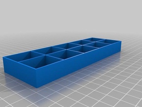 screw box tool holders & boxes mobile phone screwbox 3d print model - Mito3D