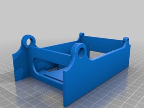 mini talon pixhawk support tray r c vehicles mount x-uav 3d print model - Mito3D