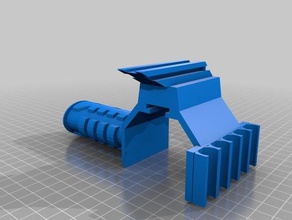 nerf retaliator recon boulon de fixation la modification jouets mécaniques 3d print model - Mito3D