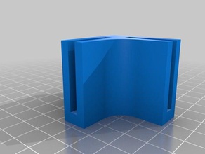 work left shelf bottom organization customized 3d print model - Mito3D