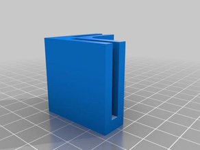 work top shelf right organization customized 3d print model - Mito3D