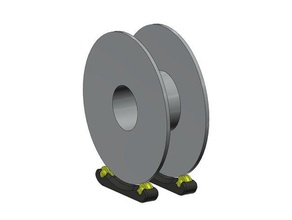 support d rouleur pour bobine 3d Drucker Zubehör 3d print model - Mito3D