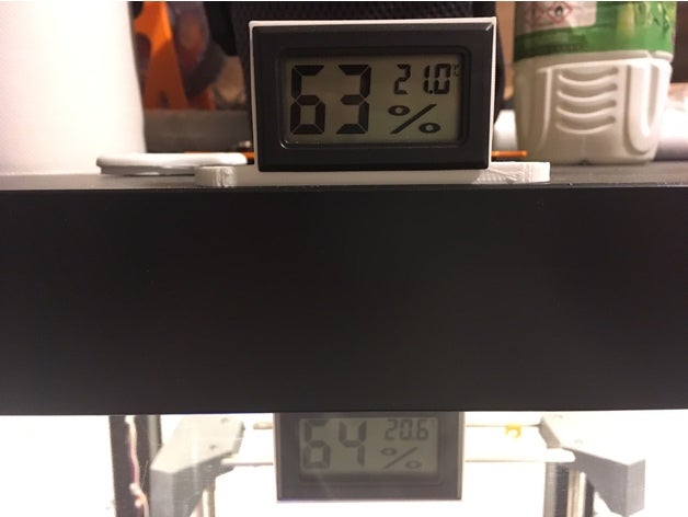 termómetro cuadro boitier la electrónica dagoma discoeasy 200 discoeasy200 alojamiento ikea falta el 3D print model - Mito3D