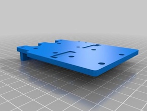 flsun cube x transport de la refonte double extrusion L'imprimante 3d pièces extrudeuse 3d print model - Mito3D