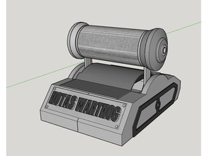 hotas flight toys & games trottle controller simulator gabriele perugini control mount potentiometer warthog 3d print model - Mito3D