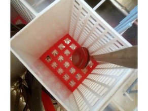 philips whirlpool besteckkorb einlage kitchen & dining adg 3966 adg3966 basket dishwasher drop-in geschirrsp ler gitter grid rack repair silverware 3d print model - Mito3D