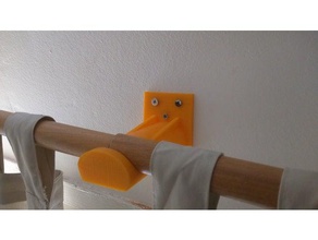 Vorhang unterstützen Haushalt versorgt Schlafzimmer Halter home Unterstützung 3d print model - Mito3D