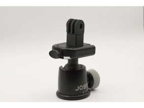 joby gorillapod adapter accessories 3d print model - Mito3D