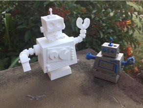 goofy robot heykeller 3d print model - Mito3D