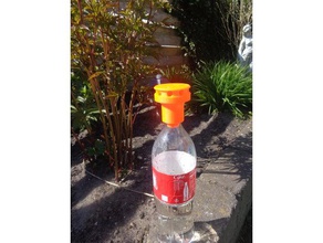 Wespe Falle outdoor & Garten Flasche pet-Flasche 3d print model - Mito3D