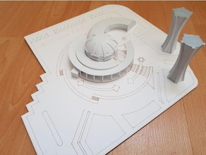 Grab-Moschee 3d-drucken 3d print model - Mito3D