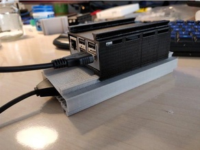 rpi-Benutzerdefiniert anpassbare box Gehäuse diy 25 35 hdd rpi Brauch 3d print model - Mito3D
