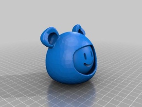 emoji lun jouets & jeux 3d print model - Mito3D