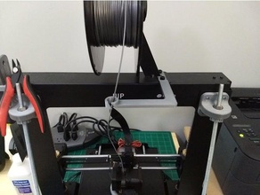 wanhao i3 filament guide 3d printer accessories duplicator plus 3d print model - Mito3D