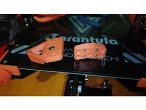 precision piezo stock hotend mount 3d printer parts modular tarantula tevo 3d print model - Mito3D