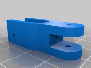 80mm fan bracket mounting 3d printer parts 8mm mount prusa i3 3d print model - Mito3D
