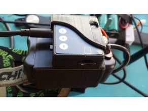 ev100 caso de la batería del dvr hobby 3d print model - Mito3D