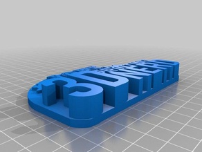 La impresión en 3d nerd 3d print model - Mito3D