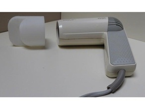 embout s che saç dökün banyo kurutma makinası 3d print model - Mito3D
