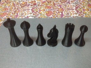 magnetic chess set magnet 3d print model - Mito3D