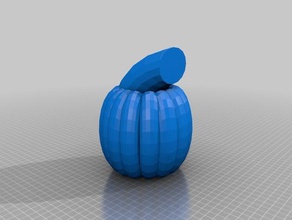 pumkin 3d printing 3d print model - Mito3D