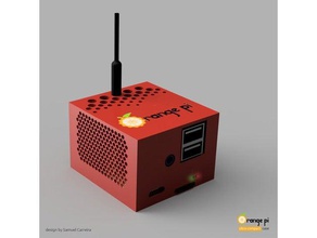 orange pi zero ultra compact case electronics orangepi 3d print model - Mito3D