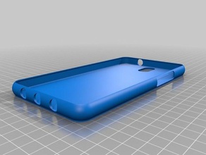 uhans max 2 phablet cover v1 Handy kundengebundene 3d print model - Mito3D