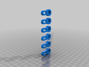 anet a6 linear rod braces 3d printer parts 3d print model - Mito3D
