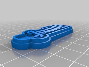 judith bueno Schlüsselanhänger kundengebundene 3d print model - Mito3D